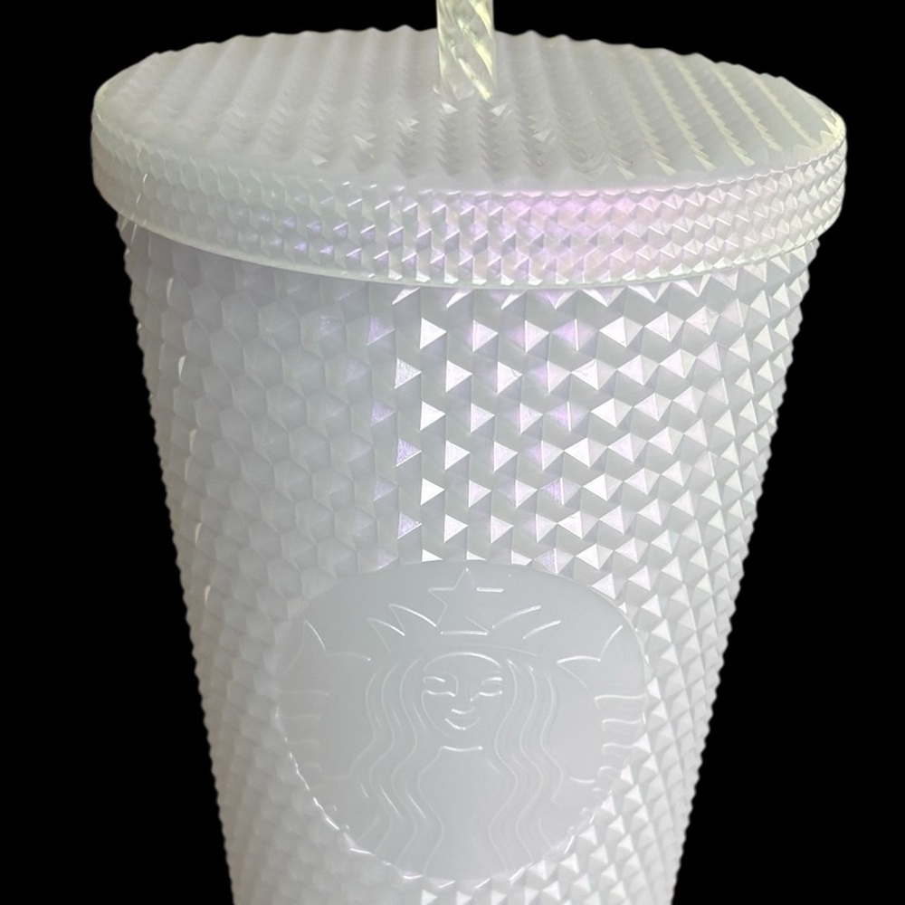 Starbucks White Textured Tumbler